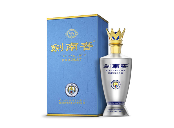 附近剑南春曼城冠军纪念酒