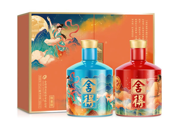 附近舍得酒回收艺术·舍得（追天者 夸父+嫦娥）行情价格