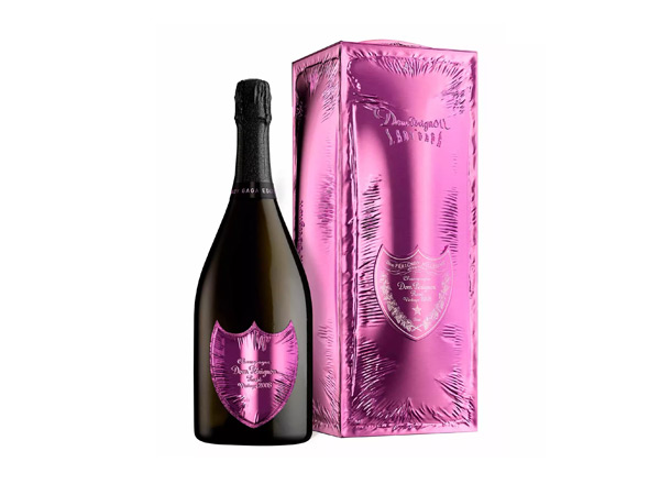 附近香槟酒回收香槟王唐培里侬Dom Perignon Lady Gaga 粉红桃红香槟限量发光版礼盒香槟起泡酒
