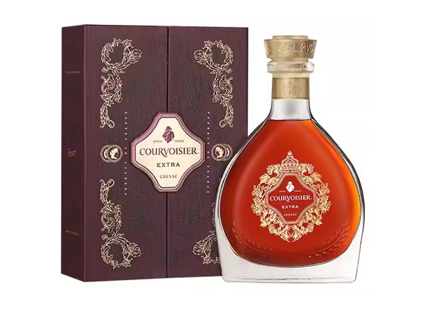 附近回收拿破仑至尊EXTRA馥华诗干邑白兰地700ml礼盒装Courvoisier洋酒行情价格