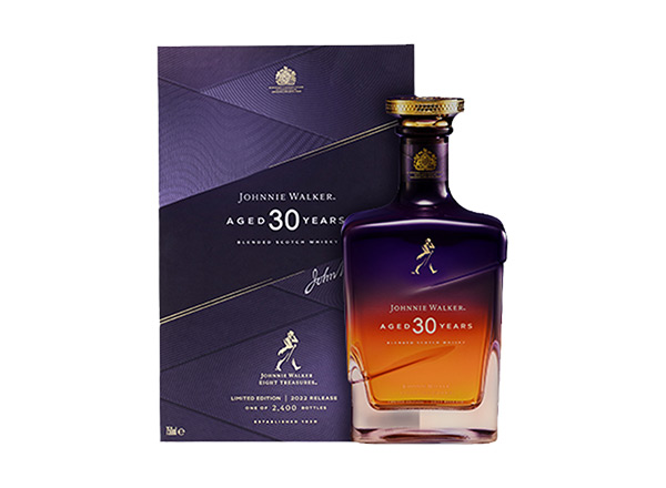 附近Johnnie Walker尊尼获加30年回收尊尼获加威士忌紫金臻选750ml礼盒装洋酒收购约翰走路中国限量版