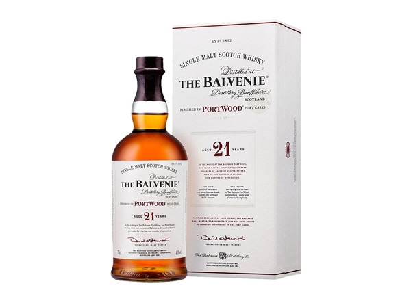 附近回收百富威士忌21年波特桶陈酿The Balvenie Portwood Single百富洋酒收购行情价格