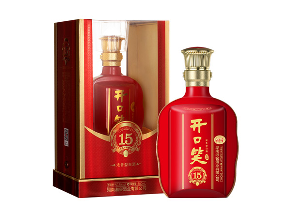 附近湘窖开口笑15陈酿16回收开口笑酒十五年陈酿酒开口笑15大喜版上门收购价格高行情价格
