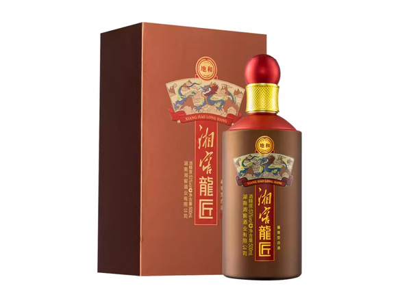 附近湘窖龍匠地和回收湘窖酒龙匠酱香型53度500ml礼盒装行情价格