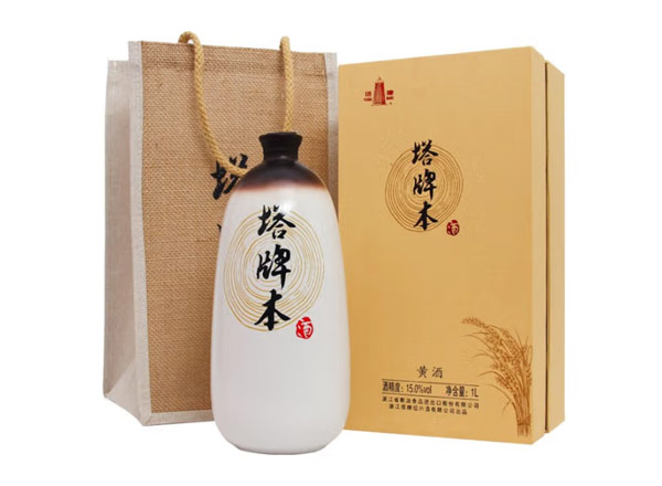附近塔牌黄酒回收塔牌本酒500ml/1000ml绍兴黄酒花雕酒礼盒