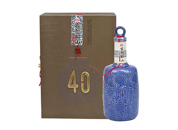附近古越龙山40年黄酒回收古越龙山四十年陈酿花雕酒