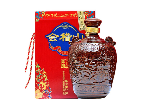 附近回收会稽山二十年黄酒陶坛20年陈酿2.5L花雕酒行情价格